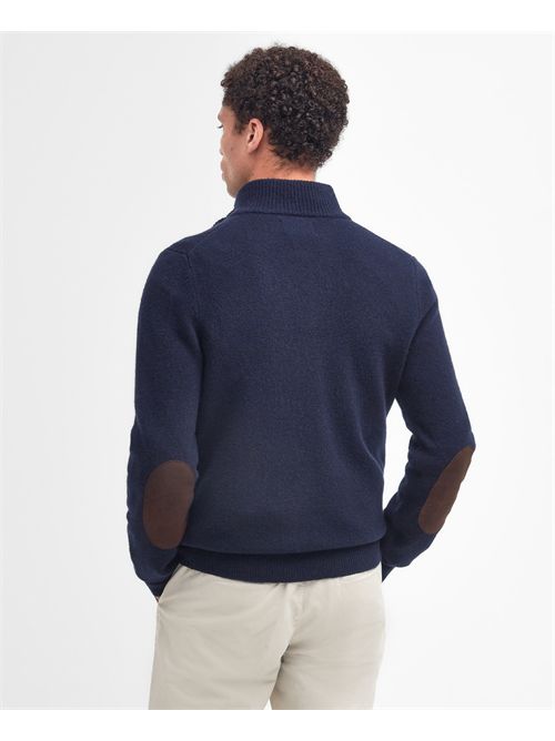Felpa con toppa sul gomito Essential BARBOUR | MKN0585MKN/NY91